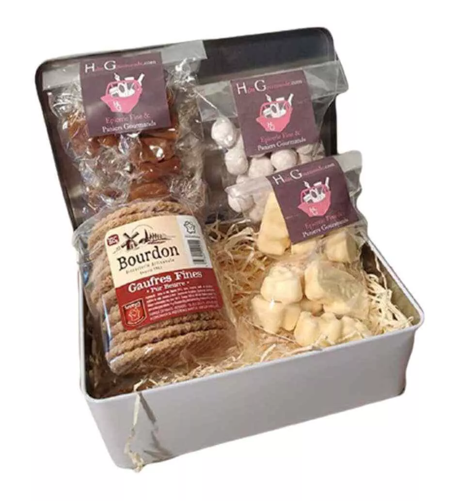 Quirky Little GourmandS Gift Basket
