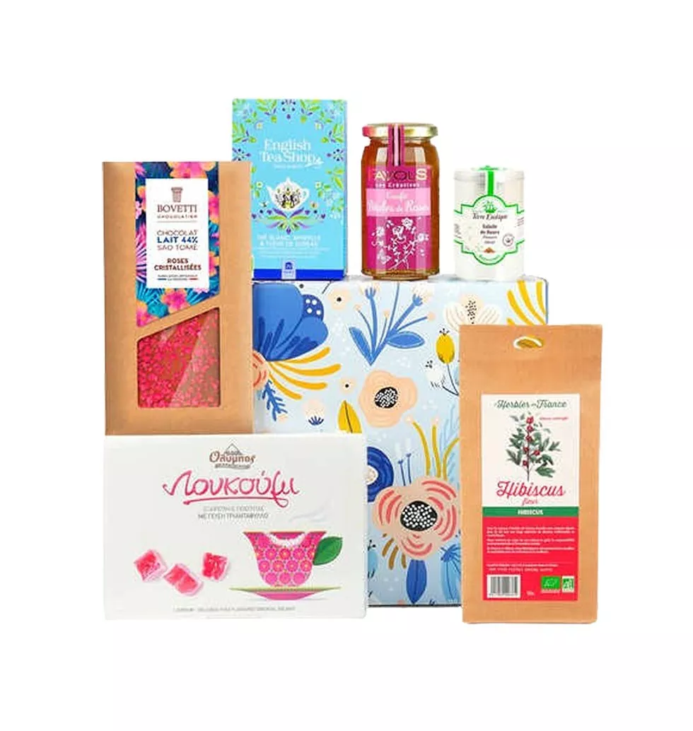 Exquisite Gourmet & Tea Treats Box