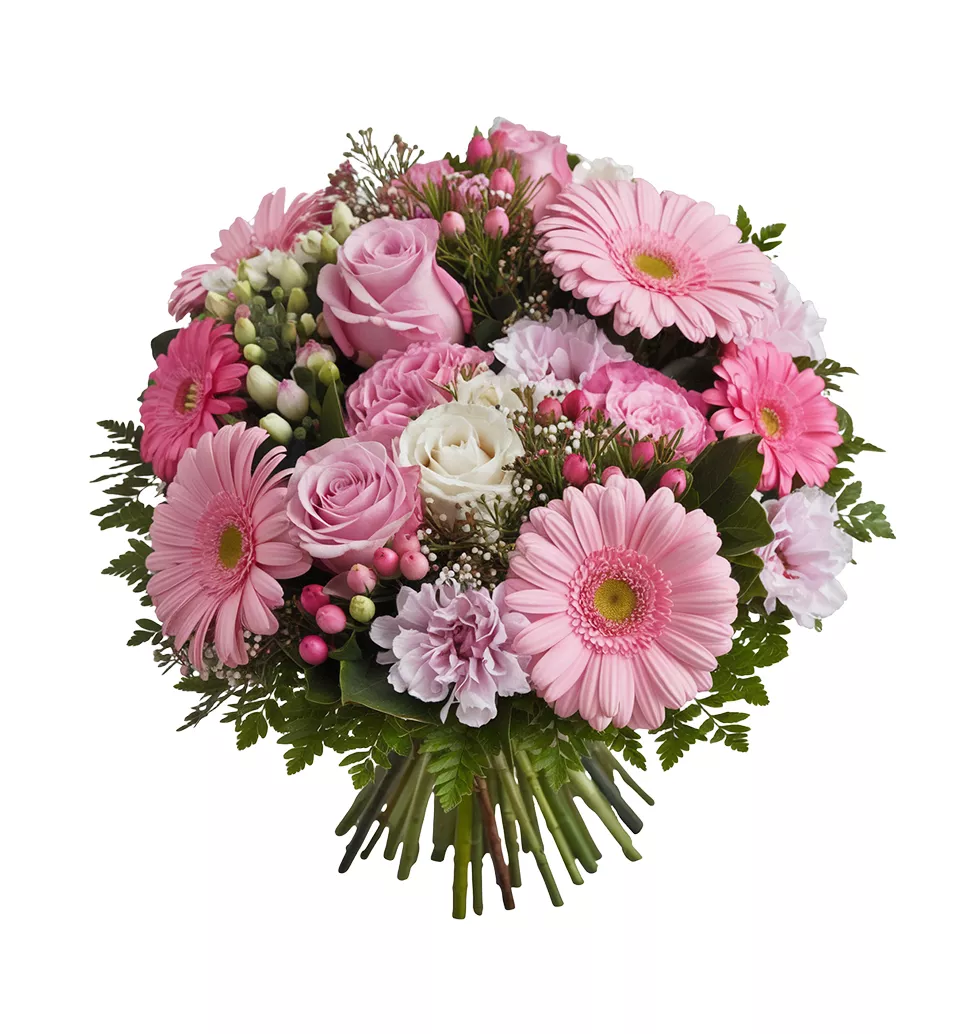 Pink Floral Harmony Bouquet