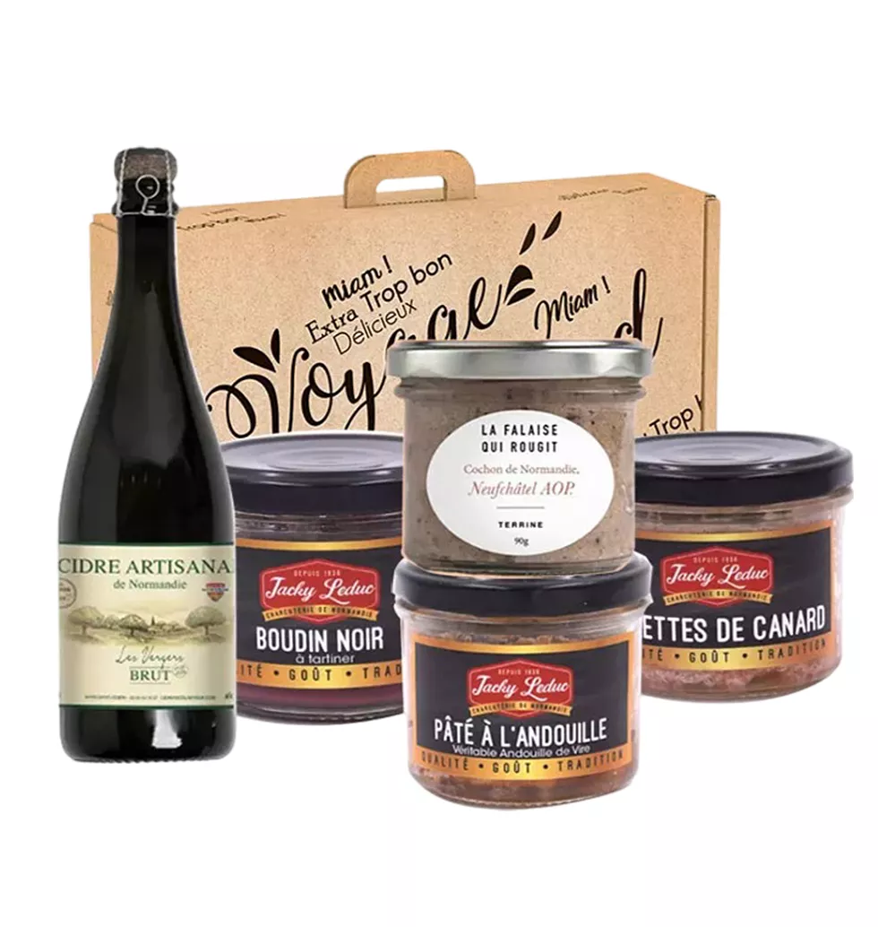 Charming Normandy Gourmet Gift Case